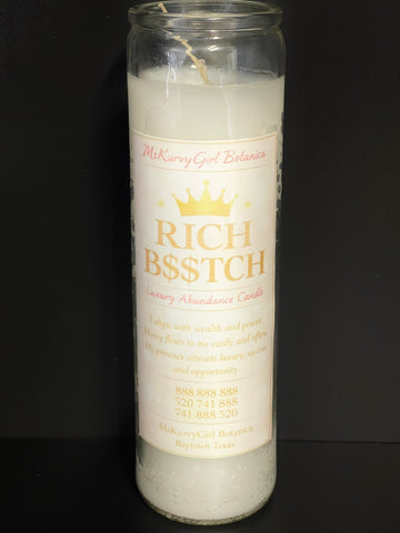 Rich B$$tch Candle