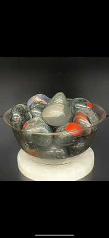Bloodstone crystal