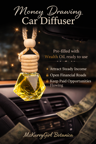 Money Drawing Car Diffuser