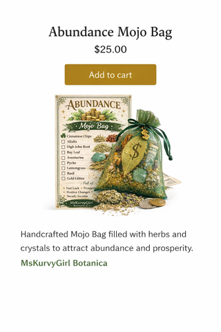 Abundance Mojo Bag