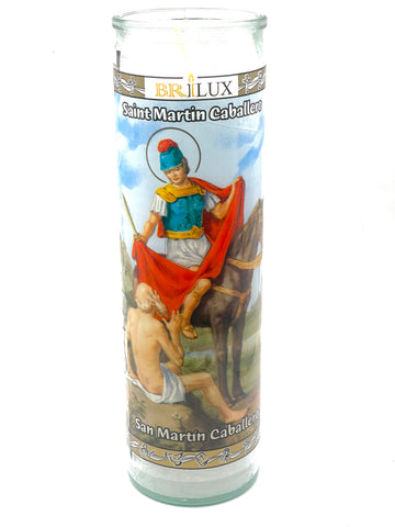 Saint Martin Caballero Candle