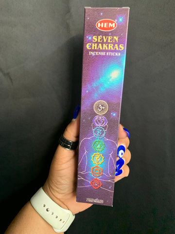 Seven Chakra Incense