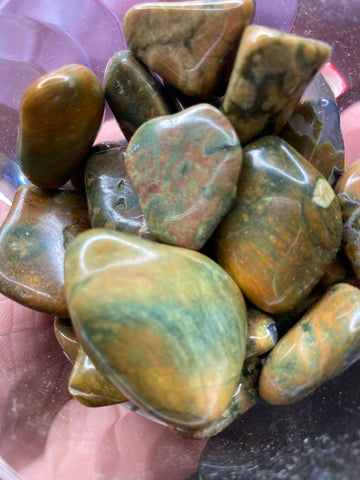 Tumbled Unakite