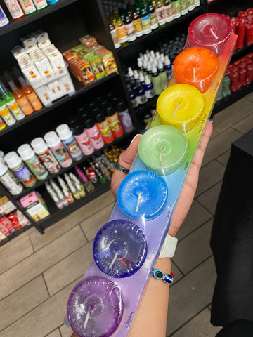 Chakra Votive Set