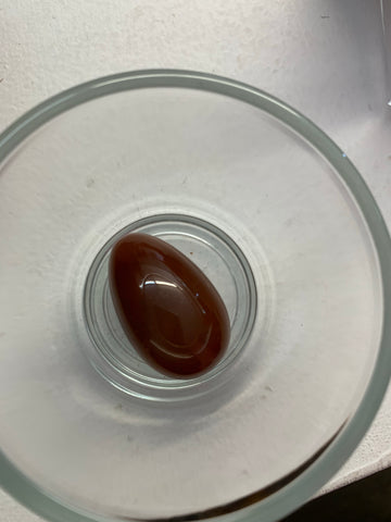Carnelian yoni egg