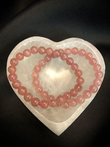 Strawberry Quartz Bracelet
