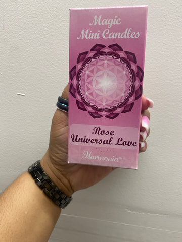 Rose Universal Love Chime Candle