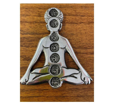 7 Chakra Metal Incense Cone Burner