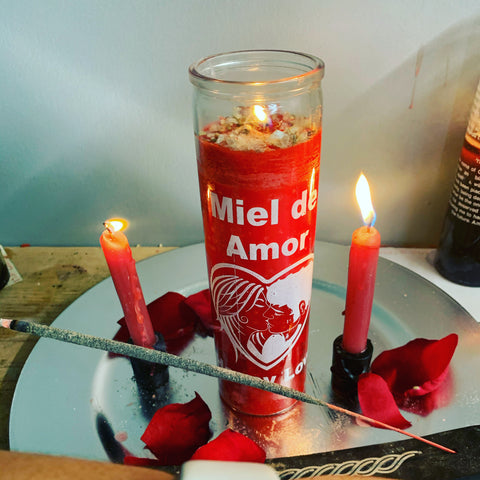 Miel de amor candle