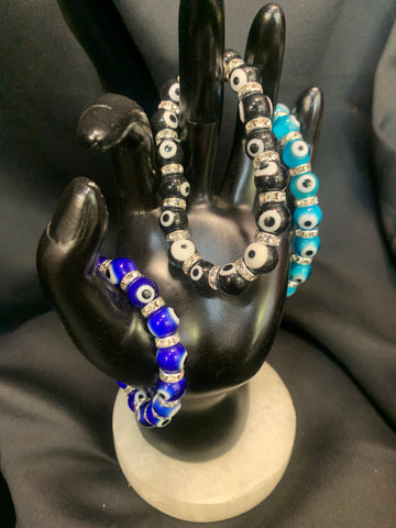 Evil Eye bead bracelet