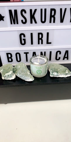 Crystal Journey Heart Chakra Candle