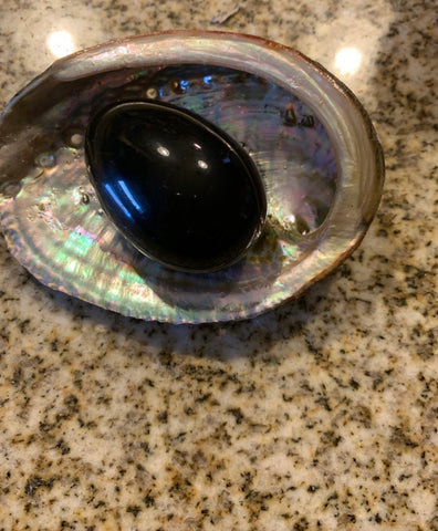 Black Obsidian Yoni Egg