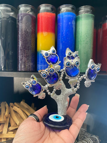 Owl Evil Eye Tree