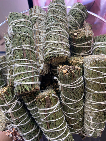 Cedar And Blue Sage Smudge