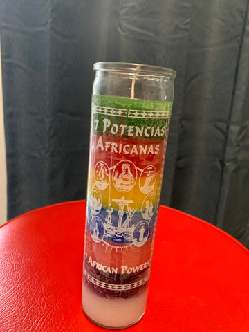 Seven African Power Candle