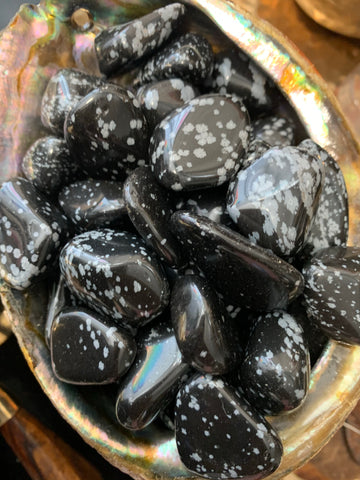 Snowflake Obsidian